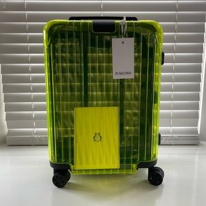 Rimowa Limited Edition Essential Carry-on Vivid Neon Lime Yellow Green Carry On